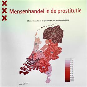 Mensenhandel in prostitutie is niet exclusief Amsterdams.  Zeeland en Noord-Nederland scoren veel hoger op dit gebied.