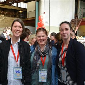 Claudia Casteleins (Rotterdam Alexandrium), Brenda van Antwerpen (Hellevoetsluis), Yolande de Lege (Rotterdam Argonautenweg).