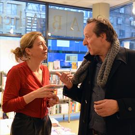 Tanja Hendriks (vanaf 1 april directeur-uitgever, Ambo|Anthos), Anton de Goede (journalist VPRO).
