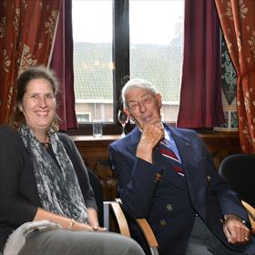 Marloes Kälker-Prakke (kleindochter van Gerard Prakke (oud-directeur/eigenaar Van Gorcum).