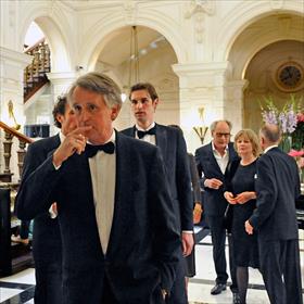 De jury  eerst. Dick Benschop (juryvoorzitter).