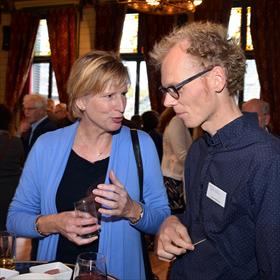 Marita Weener (zzp-er, redacteur), Jacob Reinsma (projectleider fonds management Van Gorcum).