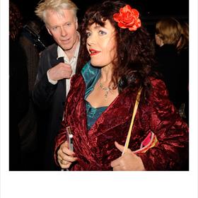 Frits van der Meij (redacteur Athenaeum - Polak &amp; Van Gennep), Rosita Steenbeek (auteur).