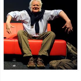 Redmond O&#39;Hanlon (auteur, fenomeen) in de O&#39;Hanlon Show.