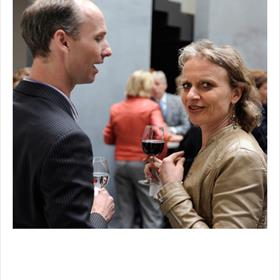 Bibliotheek.nl: Michiel Laan (manager dienstenverlening) en Clementine Bevers (beleidsmedewerker).