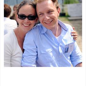 Esther Brandt,  Vincent Elzinga (bestuurslid Elspeet, redacteur Boekblad).