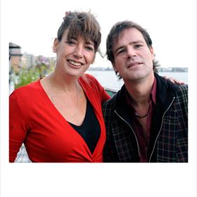 Marjet Knake (hoofd publiciteit uitgeverij&#160;Atlas), Willem Melchior (auteur)