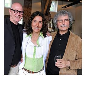 Joop Boezeman (AW Bruna), Caroline Damwijk (Libris Blz.), Jaap Stello (CoLibro)