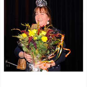In Amersfoort halen we Natascha Tijans (boekhandel Broekhuis, Hengelo) op.