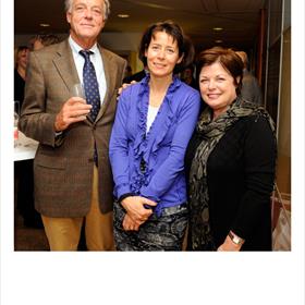 Met Mijn&#160;Roergangers -&#160;Cees van Wijk (scheidend voorzitter GAU), Paula Vrolijk (scheidend secretaris GAU), Ria Derks (oud-voorzitter GAU).