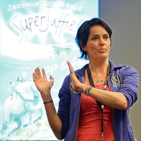 Janneke &#39;Superjuffie&#39; Schotveld over haar&#160;kinderboeken.