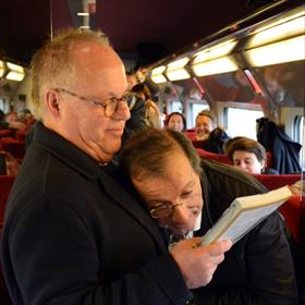&#39;Ja, zijn hart klopt harder.&#39; Joop Braakhekke, Alain Caron.
