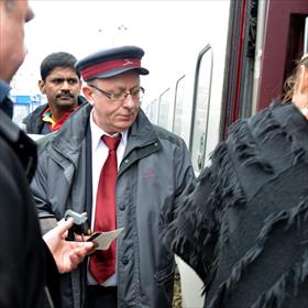 Hup, de trein in!