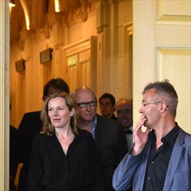 ...&#160;de genomineerden zijn fashionably late. Christiaan Weijts, Esther Gerritsen, Oek de Jong, Elvis Peeters.&#160;Waar is mijn stoel?