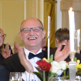 &#39;Christiaan! Jij zit naast mij!&#39; Lex Jansen (directeur Arbeiderspers).