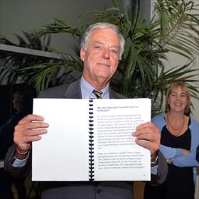 Ook handig voor later, die grote letters.