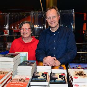 mem en soan – Ingrid en Rutger van der Velde (boekhandelaars).