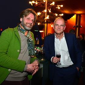 Oeds Westerhof (directeur Leeuwarden Culturele Hoofdstad), Hans Snijder (hoofdredacteur Leeuwarder Courant).