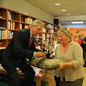 Brigitte Coopmans (vertaler), Menne (partner van -), Jacqueline Visscher (Spaans).