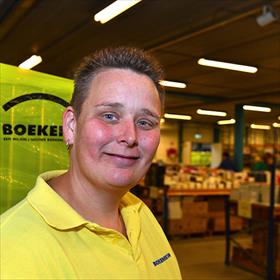 Joyce Rozema (medewerker Boekenfestijn) - zorgt voor service én veiligheid.