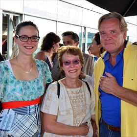 Irene&#160;Kosten (bedrijfsleider Van Rossum), Beth Johnson (eigenaar boekhandel Van Rossum), Willem Jansen (ooit Van Ditmar, nu beschikbaar voor andere activiteiten).