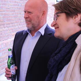 Grain-directeur Gerrit van de Valk houdt het bij bier.