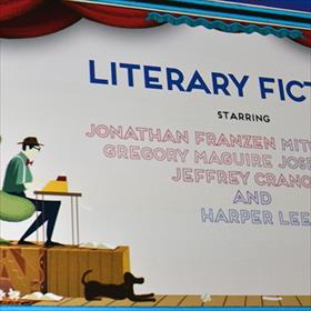 HarperCollins presenteert haar nieuwe boeken - met animatie, opnamen van auteurs...