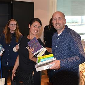 Marielle Leonupun (AKO Schiphol), Frans Krenn (AKO AMC Amsterdam).