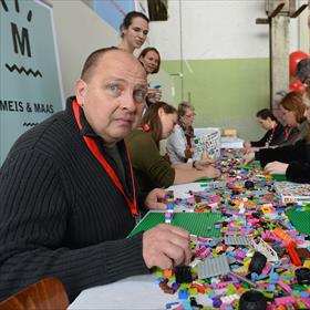 Dit voegt veel toe aan het familiedag-gevoel. Mark Vermeer (Bruna Amsterdam IJburg).