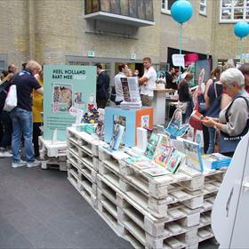 Ook kook- en jeugdboeken waren goed vertegenwoordigd