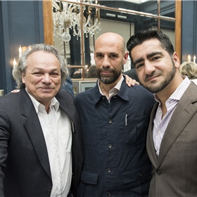 Drie Librisprijswinnaars: Alfred Birney (2017), Abelkader Benali (2003) en Murat Isik (2018). 