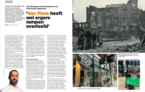 Jan Verhagen ziet de toekomst vol vertrouwen tegemoet: ‘Van Piere heeft wel ergere rampen overleefd’