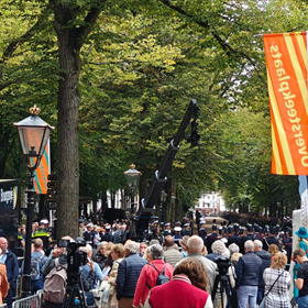 De camera op het Lange Voorhout legt het vast