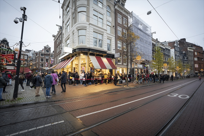 Angela Merkel in Amsterdam