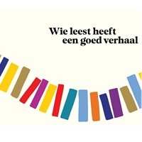 Lancering etalagewedstrijd in het kader van campagne 'Wie leest heeft een goed verhaal'