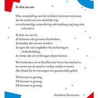 Gershwin Bonevacia schrijft gedicht ter gelegenheid van 80 jaar vrijheid