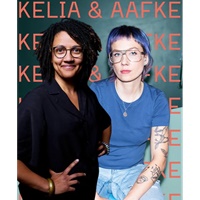 Aafke Romeijn en Kelia Kaniki Masengo ambassadeurs Week van het Nederlands