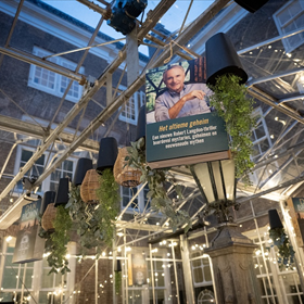 De fraaie kas in de Corvershof (Amsterdam) is in gereedheid gebracht