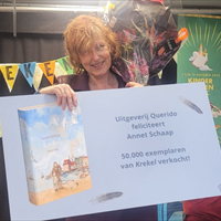 Meer dan 50.000 exemplaren verkocht van 'Krekel' van Annet Schaap