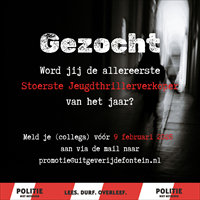 De Fontein zoekt Stoerste Jeugdthrillerverkoper van Nederland