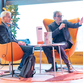 Bas Steman in gesprek met Frank van Kolfschooten over zijn nieuwe roman