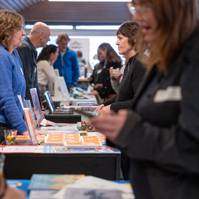rechts: Marie Anne van Wijnen (De Kring) en Anton Scheepstra (Passage)