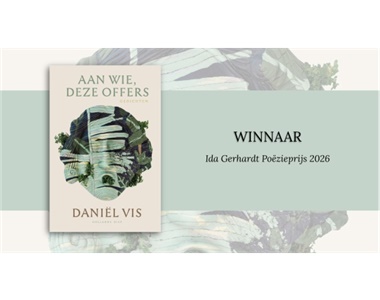 Daniël Vis wint Ida Gerhardt Poëzieprijs 2026
