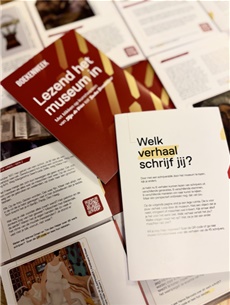 Museumbezoekers krijgen aanstaande zondag nog een gratis boek