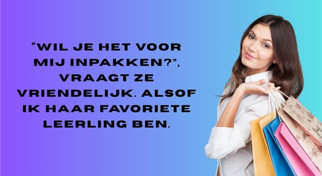 Op sommige dagen kun je beter binnen blijven.