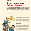 Stopt de podcast Gek op Boeken? De harde lessen van het maken van een podcast zonder plan 