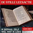 Haarlemse boekhandels organiseren een Stille Leesactie