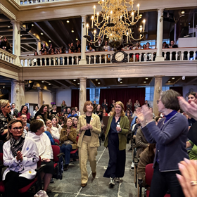 Een warm welkom – en het begin van een staande ovatie