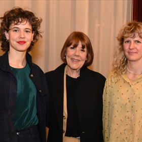 Met Bregje Hofstede en Niña Weijers