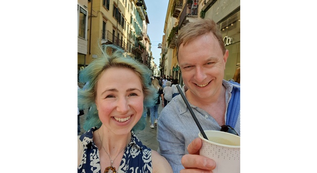 Franka Wijers van Kennemer Boekhandel was dit weekend in Verona voor de Rise Bookselling ...